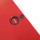 Scatola Portaprogetti Scatto in Colpan (Cartone rivestito in pvc) Rosso Dorso 4cm Chiusura a Bottone - Sei rota 67900405
