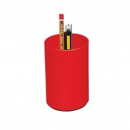 Bicchire in ABS portapenne Rosso - Lebez 328-R