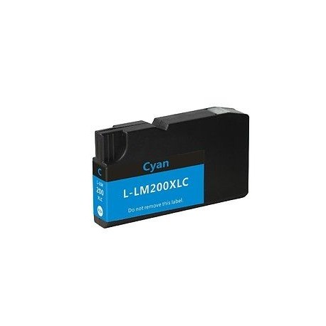 Cartuccia Ciano Compatibile con LEXMARK N. 200XL C