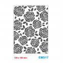 Cartella effetto rilievo 2D Embossing Forma Rose 128x180mm - Wiler EM517