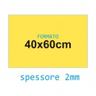 Feltro rigido crema 2 mm 40x60 confezione foglio singolo - Wiler FELT4060H2C02