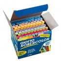 Gessi colorati robercolor tondi in scatola da 100 pezzi - Giotto 539000 / 55410