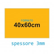 Feltro rigido giallo becco oca 3 mm 40x60 confezione foglio singolo - Wiler FELT4060H3C04