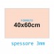 Feltro rosa antico 3 mm 40x60 confezione foglio singolo - Wiler FELT4060H3C10