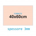 Feltro rigido rosa antico 3 mm 40x60 confezione foglio singolo - Wiler FELT4060H3C10