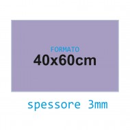 Feltro lilla 3 mm 40x60 confezione foglio singolo - Wiler FELT4060H3C13