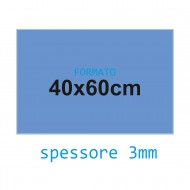 Feltro azzurro cielo 3 mm 40x60 confezione foglio singolo - Wiler FELT4060H3C16
