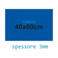 Feltro blu 3 mm 40x60 confezione foglio singolo - Wiler FELT4060H3C17