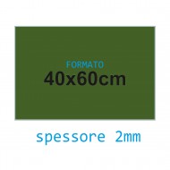 Feltro soffice verde muschio 2 mm 40x60 confezione foglio singolo - Wiler FELT4060S2C24
