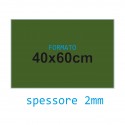 Feltro Soffice verde scuro 2 mm 40x60 confezione foglio singolo - Wiler FELT4060S2C23