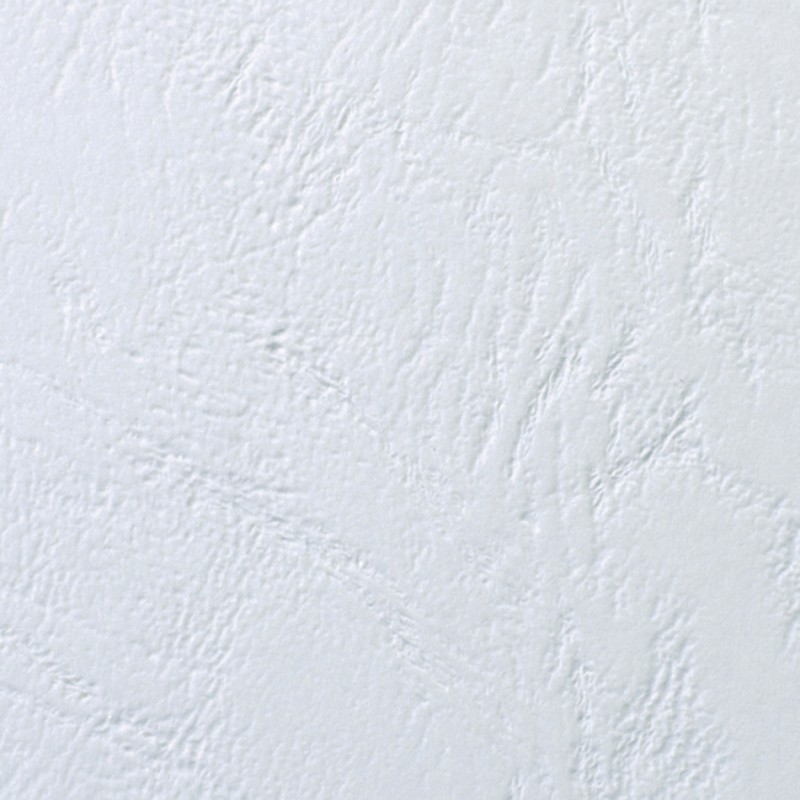 Cartoncino Bianco A4 230gr Goffrato Copertine Leathergrain 100pz