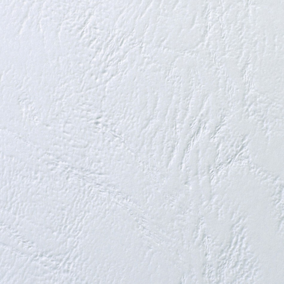 Cartoncino Bianco A4 230gr Goffrato Copertine Leathergrain 100pz