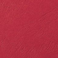 Cartoncino Rosso A4 230gr Goffrato Copertine Leathergrain 100pz - GBC CE040031