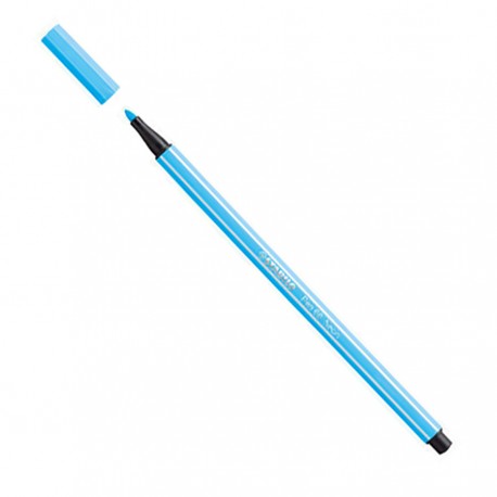 Stabilo Pen 68 Pennarello Blu Neon - Stabilo 68/031