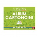 Album Cartoncini Colorati Kids 24x33 10 Fogli 170gr - Pigna 0047477AS