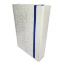 Portaprogetti Bianco Dorso 3 cm Linea Luna Chiusura con elastico piatto - Tecnoteam 003363