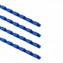 Dorsi plastici Blu 21 anelli da 8mm a spirale per Rilegatura - Point by Tecnoteam 909771