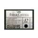 Marcatore Permanente Multimark Winner 52 Nero punta tonda - Faber-Castell 7754111652308