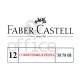 Correttore liquido a penna 8ml con punta in metallo di precisione Faber Castell 387808 OF/7808IT