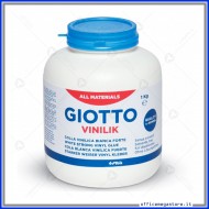 Colla vinilik vinilica bianca forte per la classe in barattolo da 1Kg senza solventi Giotto 543000
