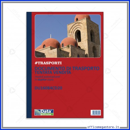 Documento di Trasporto Tentata Vendita 50 fogli in Duplice Copia 29.7x21.5 Gruppo Buffetti DU16084CD20 
