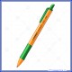 Penna a sfera colore verde Pointball con meccanismo a scatto tratto Medio 0.5 mm Stabilo 6030/36