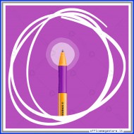Penna a sfera colore viola Pointball con meccanismo a scatto tratto Medio 0.5 mm Stabilo 6030/58
