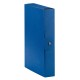 Cartella Portaprogetti Blu - Dorso 6 cm - Chiusura a Bottone - C2605 