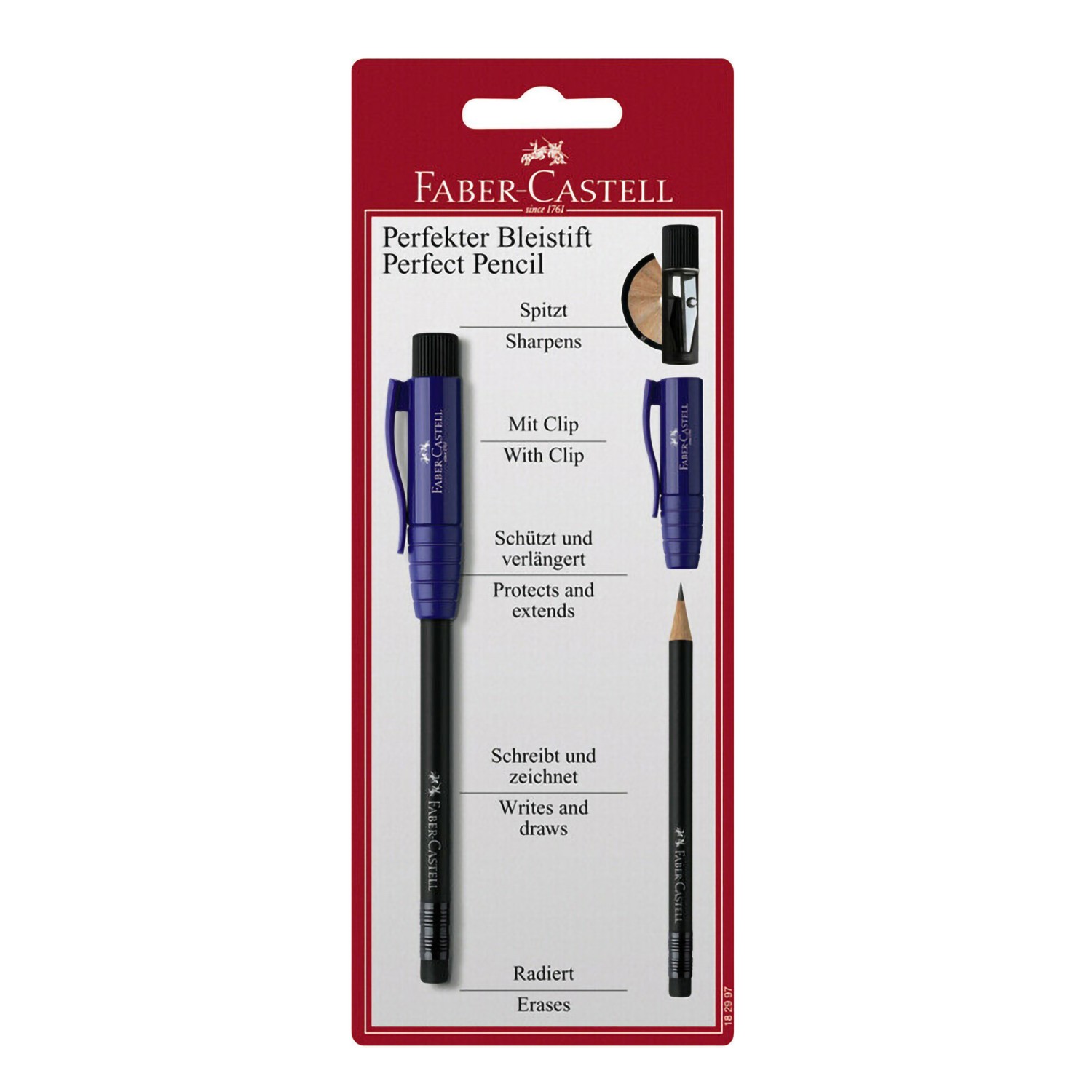 Gomma matita e pennello Faber Castell