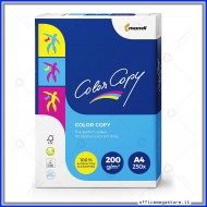 Risma di Carta 200g A4 Color Copy 250 fogli per stampa digitale a colori ad alta qualità Mondi 6351