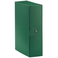 Cartella Portaprogetti Verde Dorso 10 cm Chiusura a Bottone confezione 5 pezzi Esselte C3018