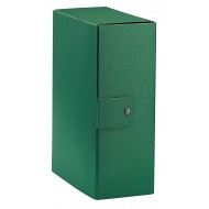 Cartella Portaprogetti Verde Dorso 12 cm Chiusura a Bottone confezione 5 pezzi Esselte C3218