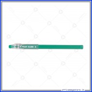 Penna a sfera Kleer inchiostro gel cancellabile termosensibile verde punta 0.7mm BL-LFP7-E Pilot 006563
