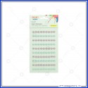 Stickers perle adesive 8mm colore azzurre e lilla Wiler STKP411