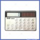 Calcolatrice ad 8 cifre formato carta di credito ad energia solare Wiler W8000