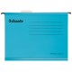 Cartelle Sospese Blu Pendaflex Standard 390 con Fondo "V/3cm" - Confezione 25 pezzi - Esselte 90334