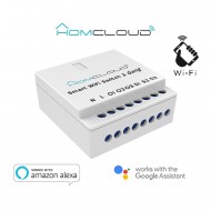Modulo mini Interruttore Intelligente Wi-Fi da incasso a 1 canale compatibile con Google Home e Amazon Alexa Homcloud AS-MM1