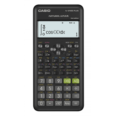 Calcolatrice Scientifica FX-570 ES PLUS 2nd Edition 417 funzioni e  Display Naturale - Casio