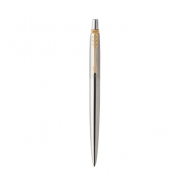 Penna a sfera Parker Jotter Stainles Steel CT "M" Blu 1953182 - 7303