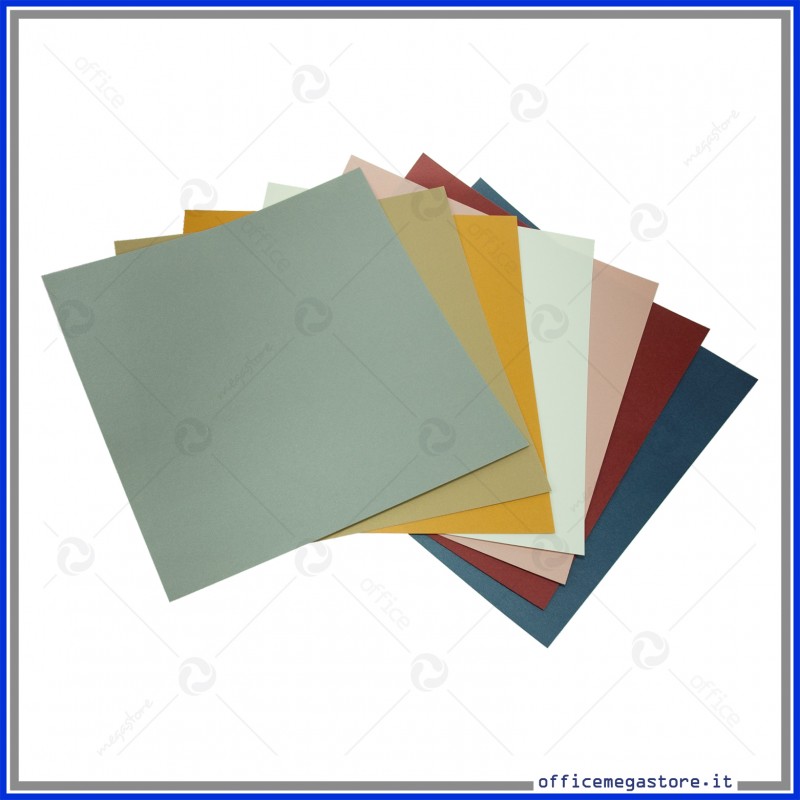 Carta perlata colore rossa formato 12x 12 (305x305mm) 250 gsm