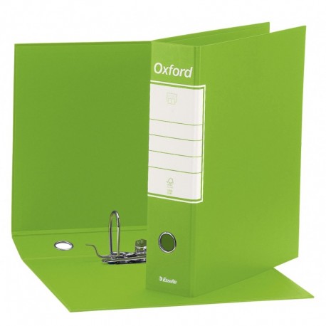 Registratore OXFORD G85 Colore Verde Acido Dorso 8cm - Esselte 390785600