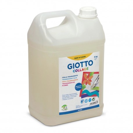 Colla Giotto Collage Per La Classe Flacone 5Kg - Giotto 541500