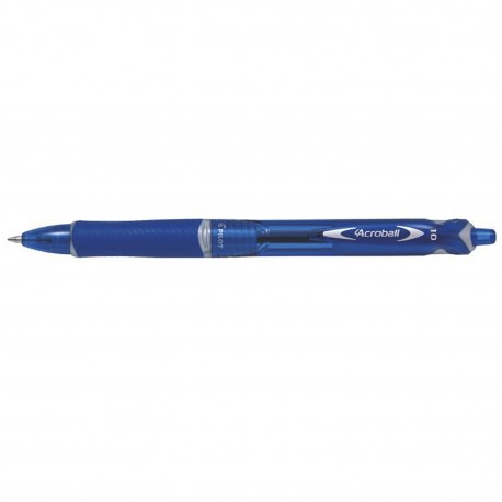  Penna Cancellabile Acroball Plastic Brgreen Punta 1mm Confezione 10 Penne Colore Blu