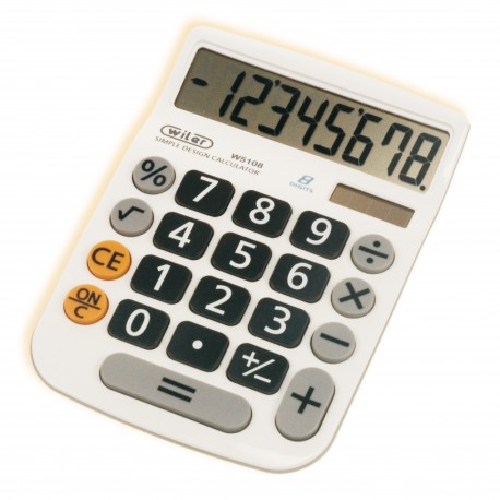 Calcolatrice da tavolo 8 cifre Big Digit W5108