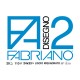 Album Disegno 2 Liscio Riquadrato 24x33 - Fabriano 06201516