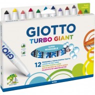 Pennarelli Turbo Giant Fluo Astuccio da 12 - Giotto 432000