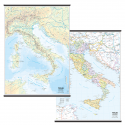 Cartina da Parete D'Italia Politico-Fisico - Belletti MS01PL