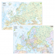 Cartina Europa Politico-Fisico - Belletti BS03P