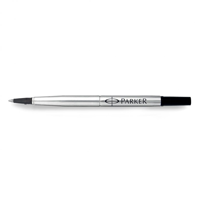 Refill Parker Di colore nero ricambi per penne, punta fine colore nero