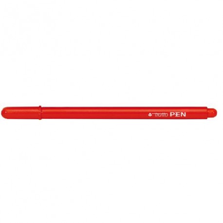 Tratto Pen Metal Look rosso - Tratto Fila punta sintetica in fibra